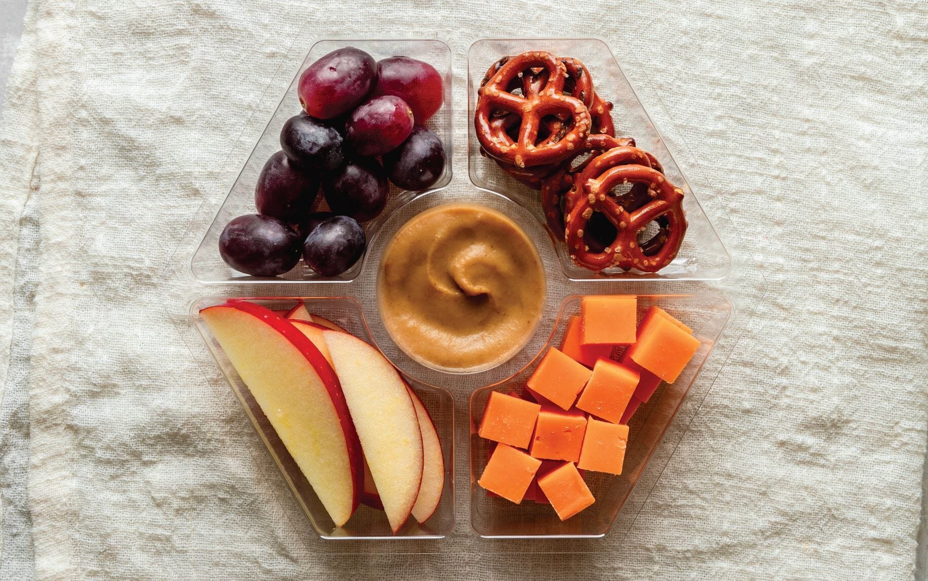 Apple & Cheddar Cheese Snack Pack - Image 2