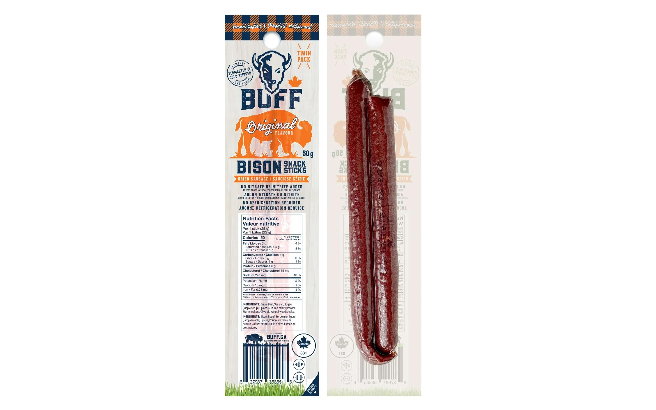 BUFF Bison Snack Sticks - Image 2