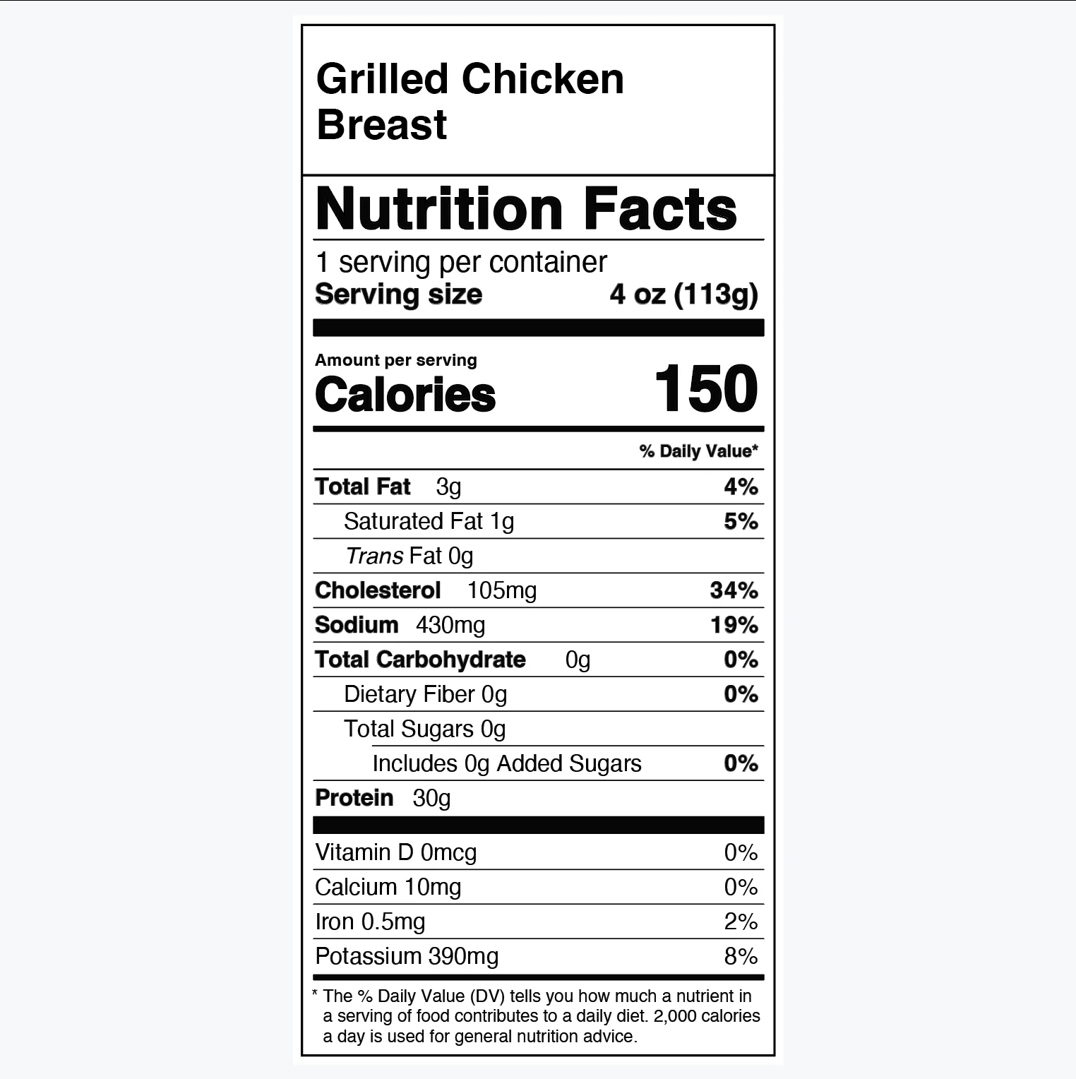 Grilled Chicken Breast - Image 6
