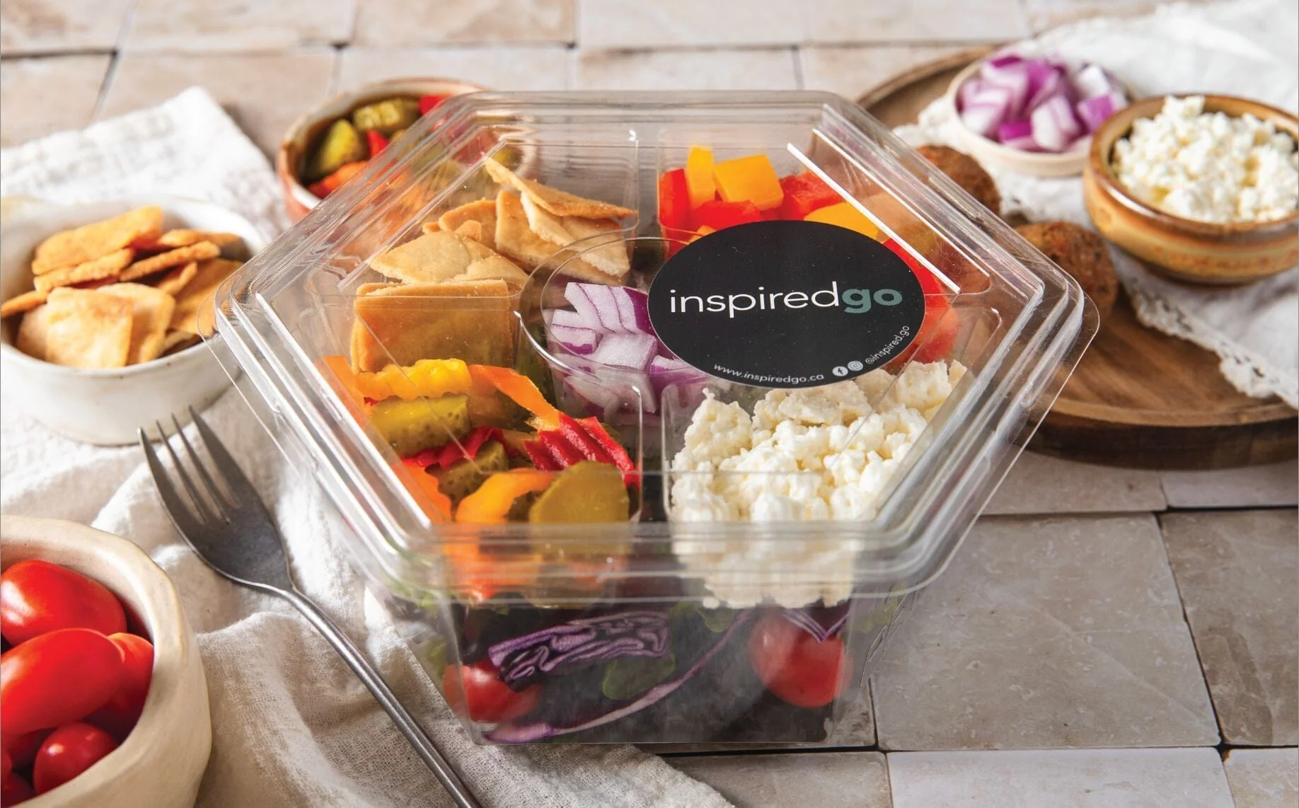 Hummus Crunch Salad - Image 3