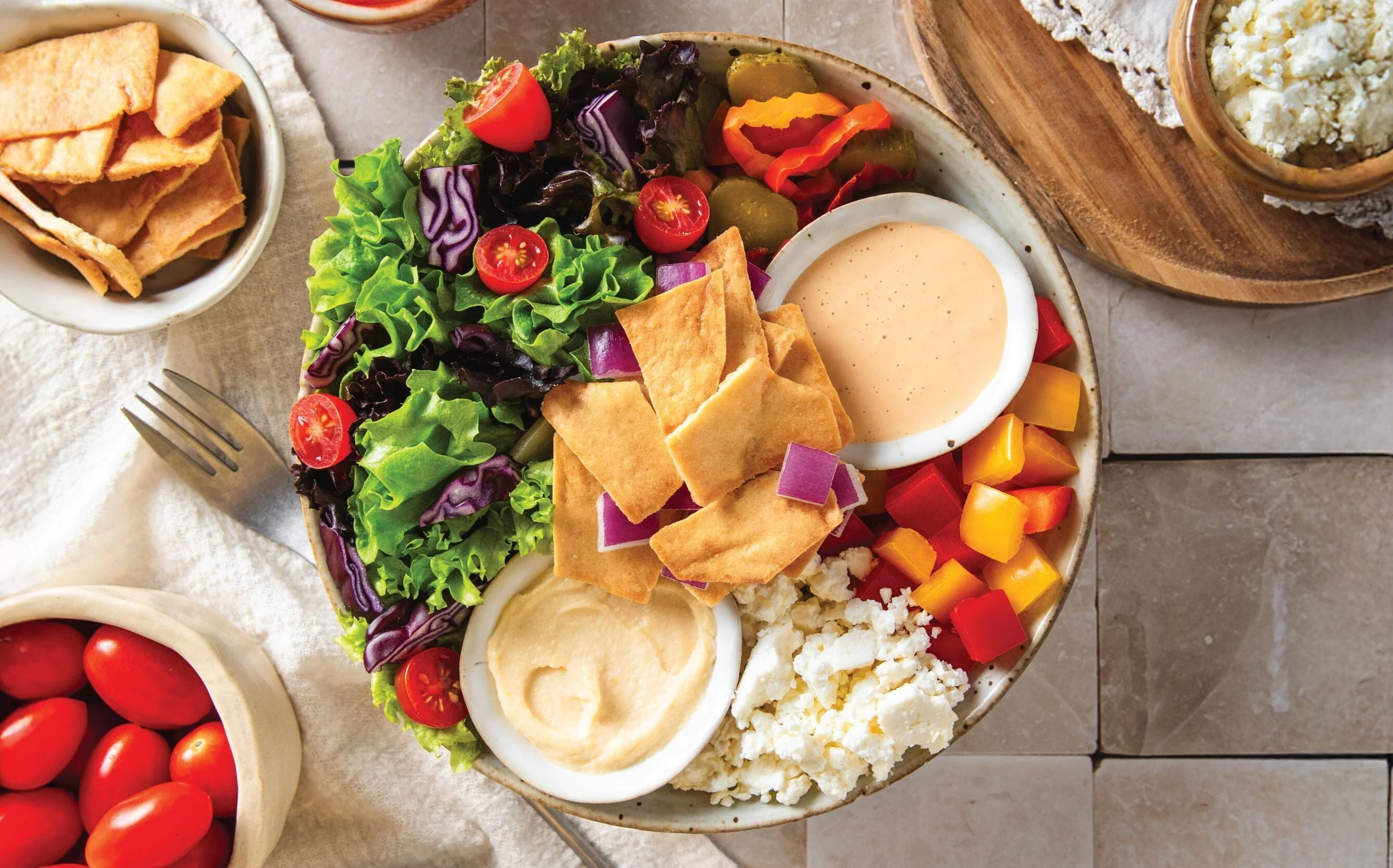 Hummus Crunch Salad - Image 4