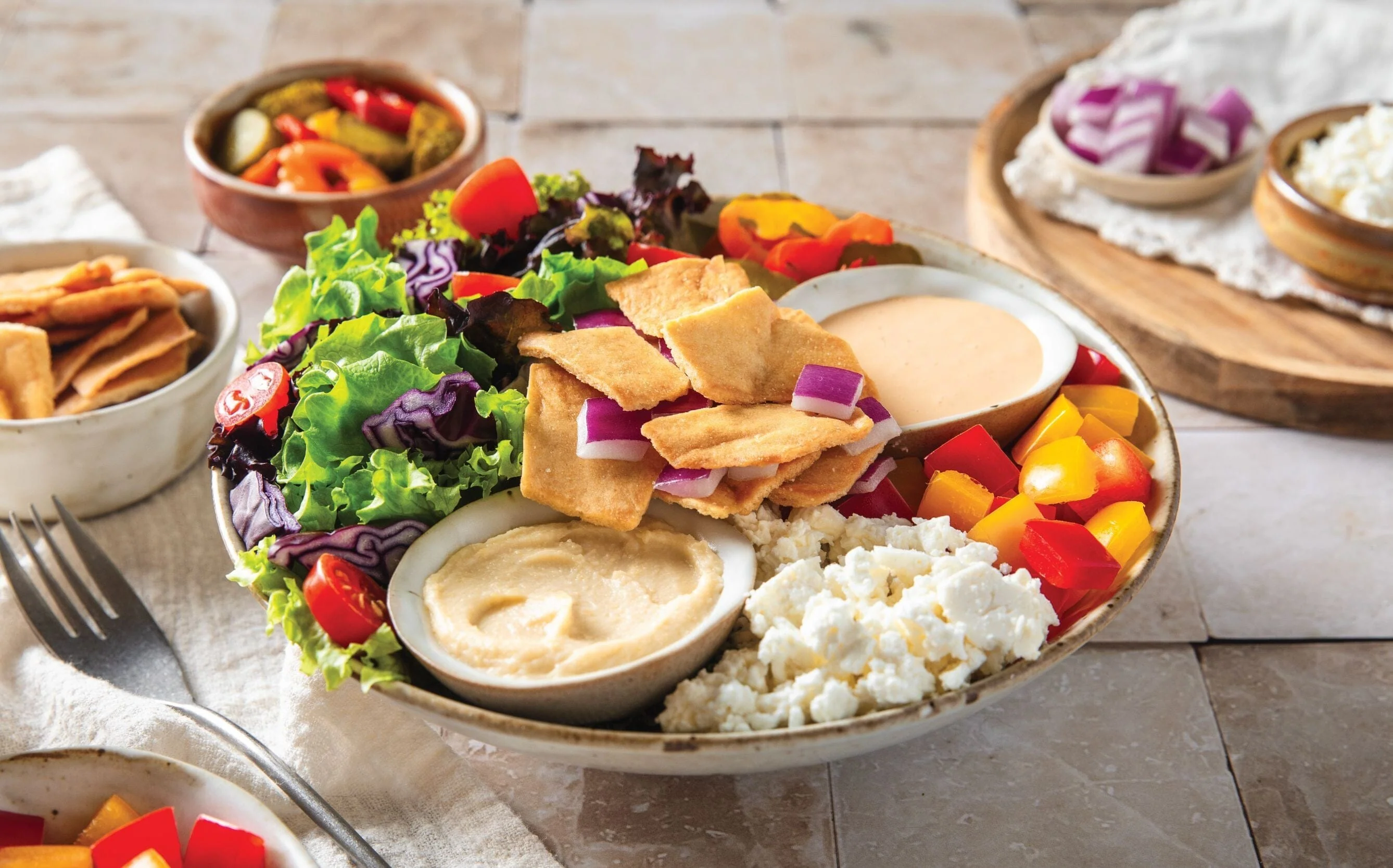 Hummus Crunch Salad - Image 5